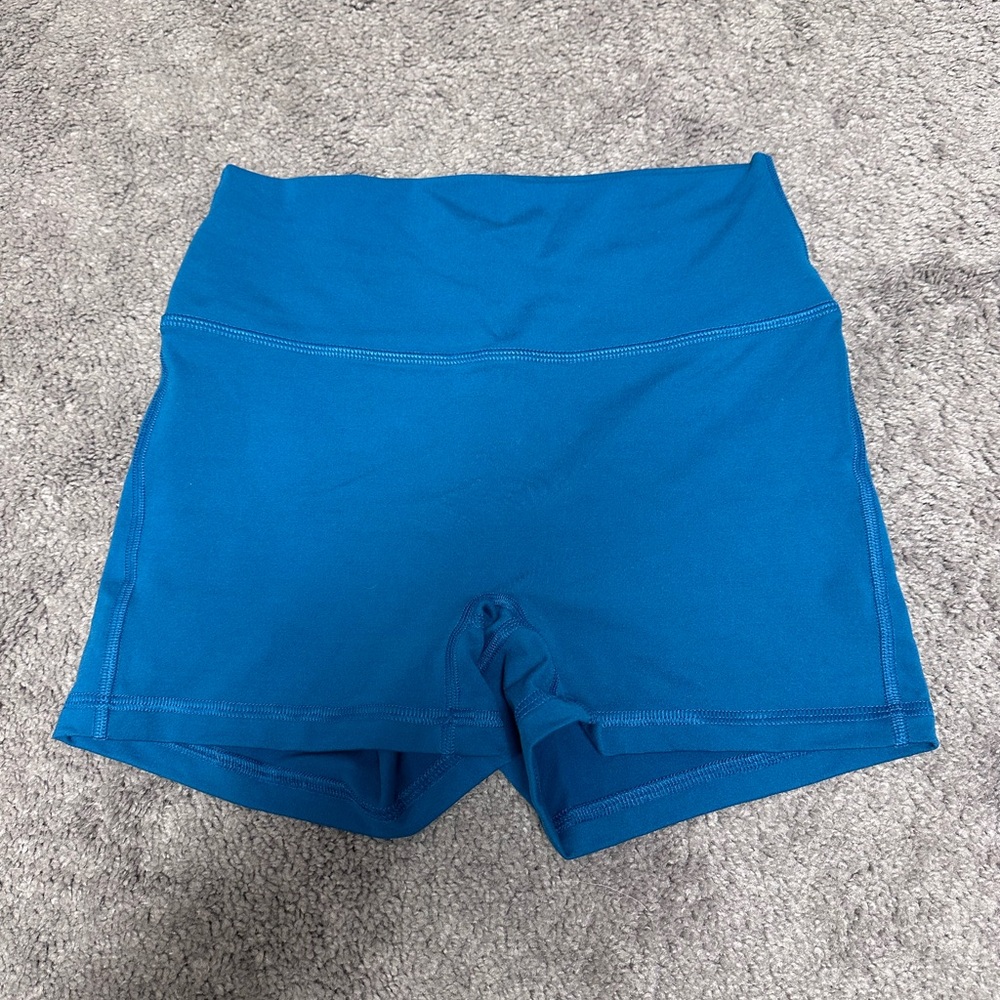 Ink Blue Fleo Shorts